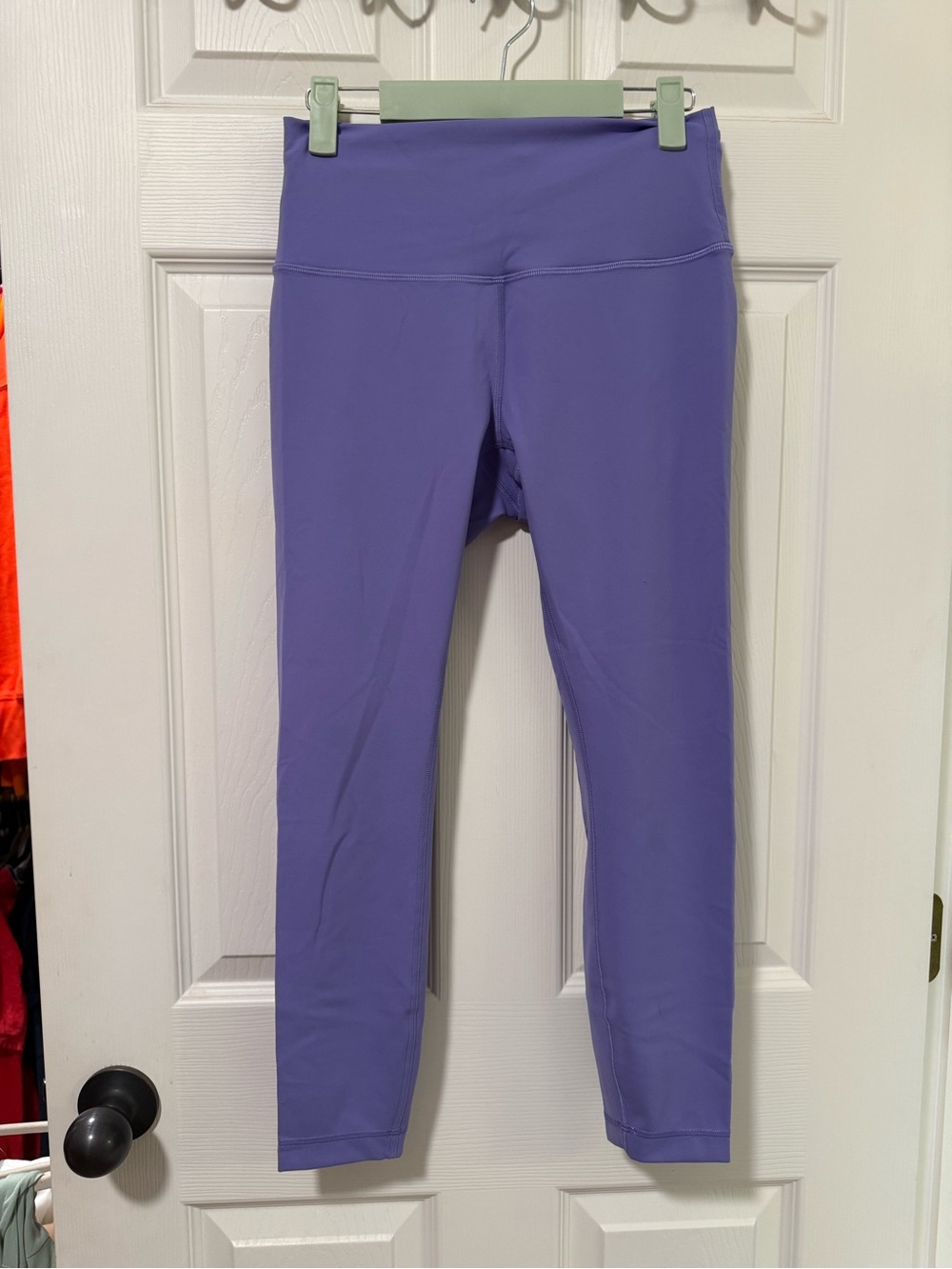 Lululemon Wunder Train High Rise Tight 25” Dark Lavender Size 8